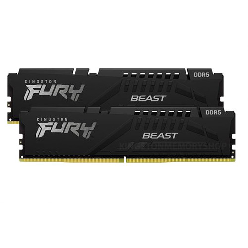 Kingston Fury Beast 16GB (8GB x2) DDR5 5200MT/s Non ECC DIMM