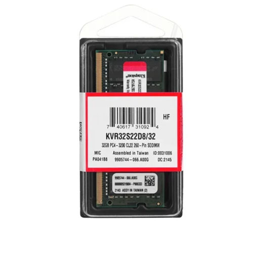 KINGSTON SODIMM DDR4-3200 32GB (KVR32S22D8/32)