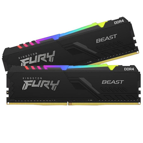 Kingston FURY Beast RGB 64GB 3600MHz DDR4/KF436C18BBAK2/64