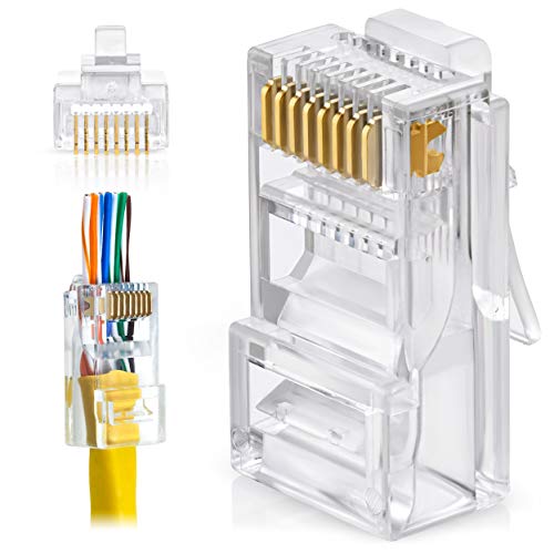 Unshielded Cat5/ Cat5e/EZ RJ45 Network  connector