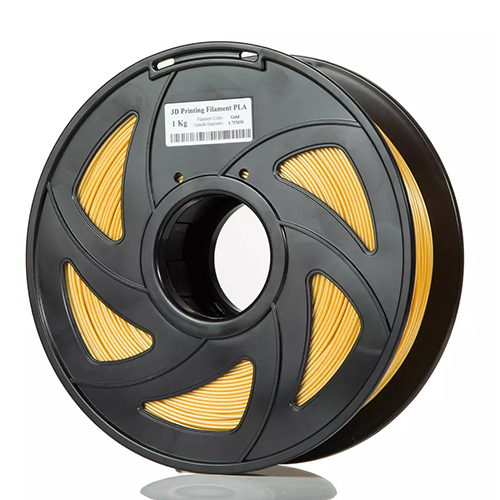 PLA Filament 3D Printing 1kg/ Roll/Gold/006698