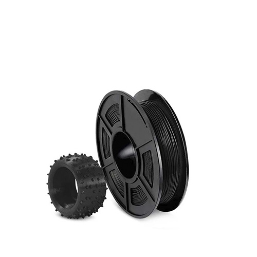TPU Filament 3D printing 1KG/Roll/Black/006674