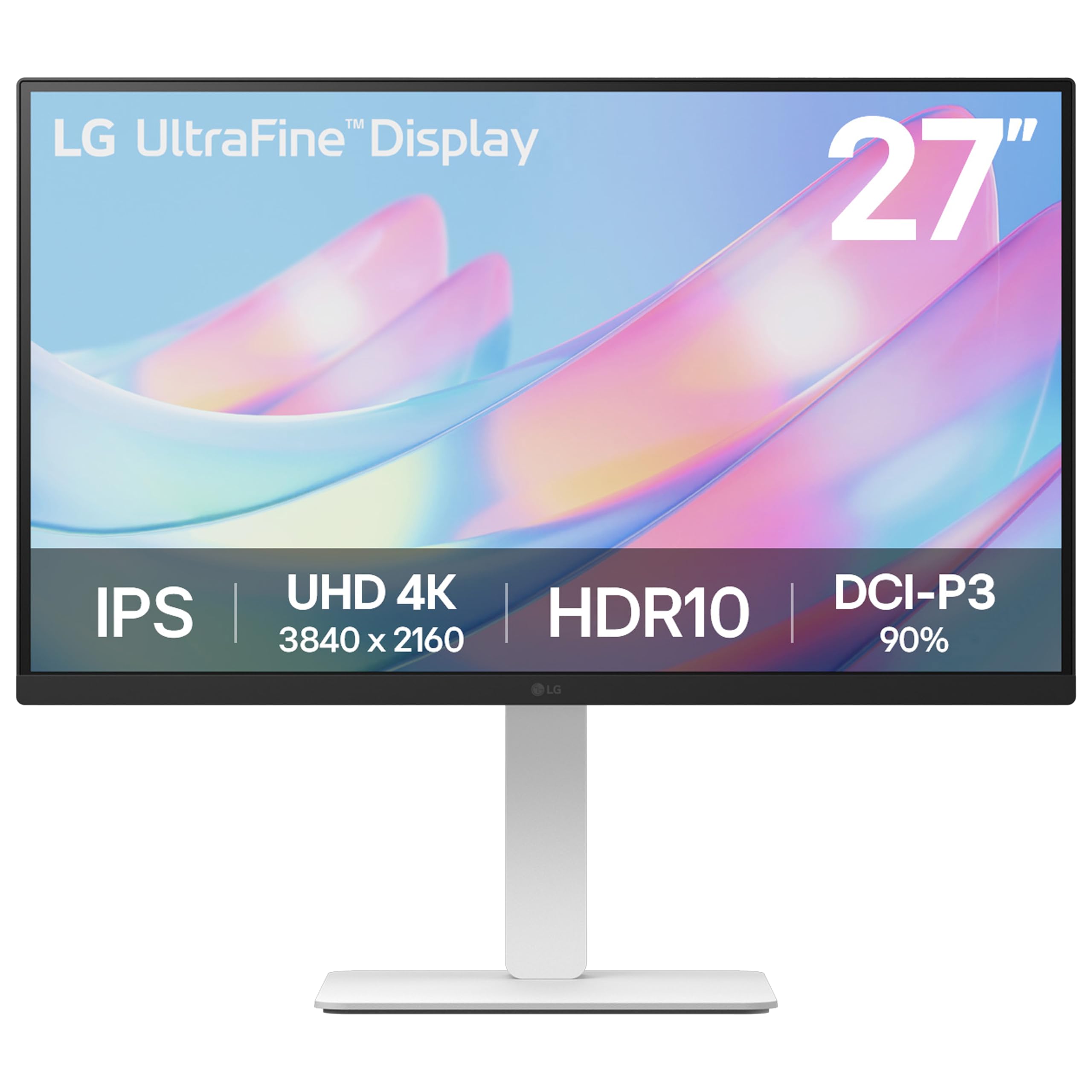 LG UltraFine 27" 27US550-W 4K IPS Monitor