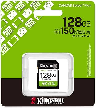 Kingston Canvas Select Plus 128GB SDCS3/128GB