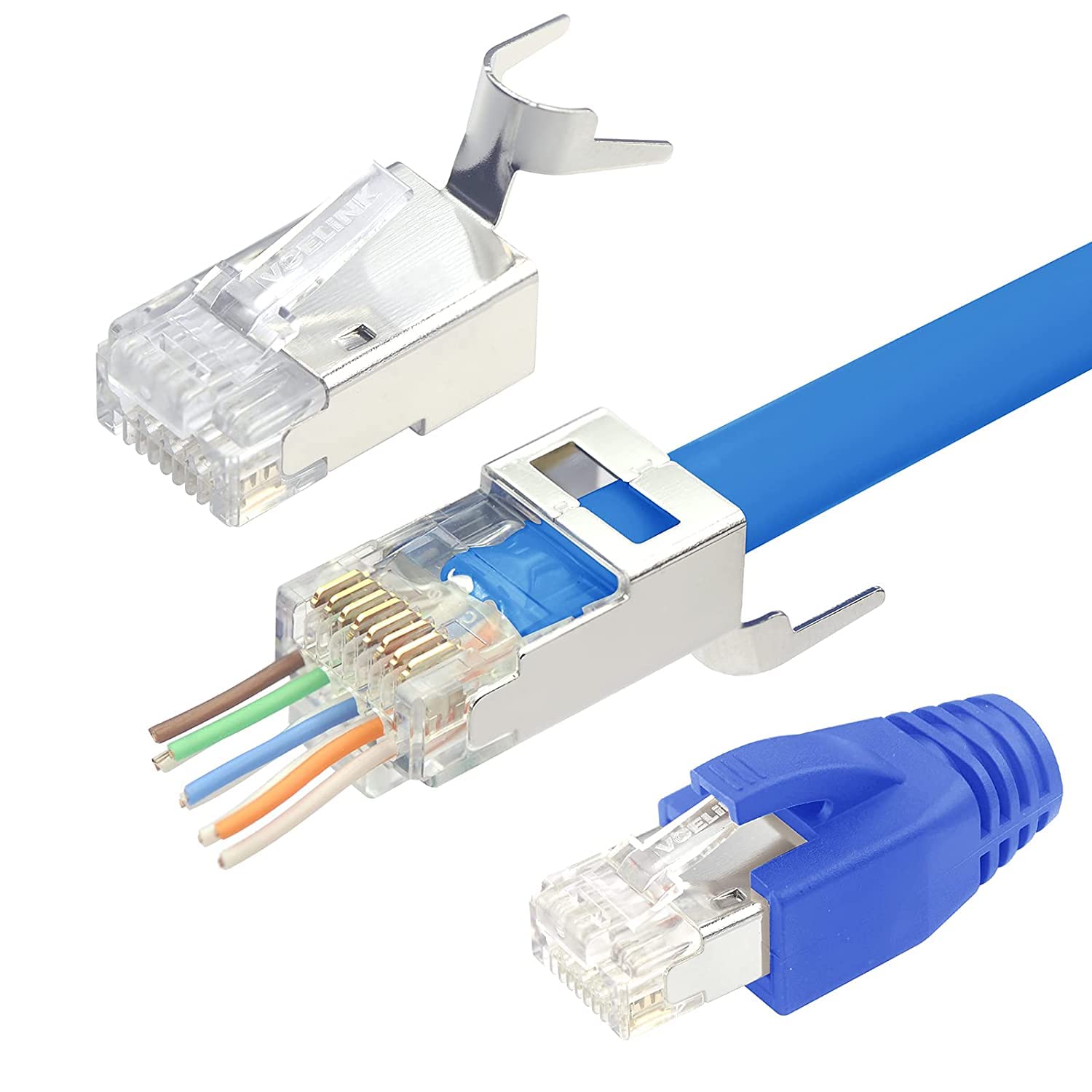 Sinet Unshielded Cat6/ EZ RJ45 Ethernet (cквозной)(100pc)