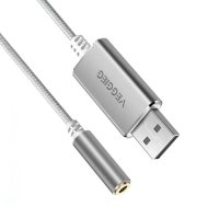 Vlink USB2.0 External Sound card 0.5m /v-202k
