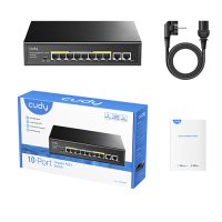 Cudy GS1010PE 10-port 10/100/1000Mbps Poe+ Switch