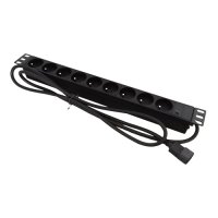 Alantec PZ09U power extension 1.8 m 9 AC outlet