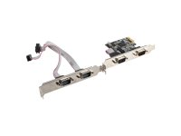 4X COM 9PIN LOW PROFILE (PCI EXPRESS CARD)