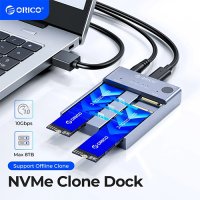 ORICO M.2 NVMe Cloner Dual Bay