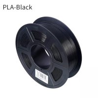 PLA Filament 3D Printing 1kg/ Roll/Black/006693