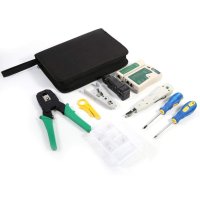 RJ45 RJ11 Ethernet Cable Hand Crimper Network Tester Tool
