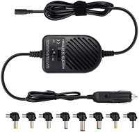 12V AUTO DC power regulated adapter/ Car Charger 80W
