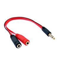3.5mm Male To 2 Female Earphone Splitter/005974