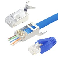 Sinet Unshielded Cat6/ EZ RJ45 Ethernet (cквозной)(100pc)